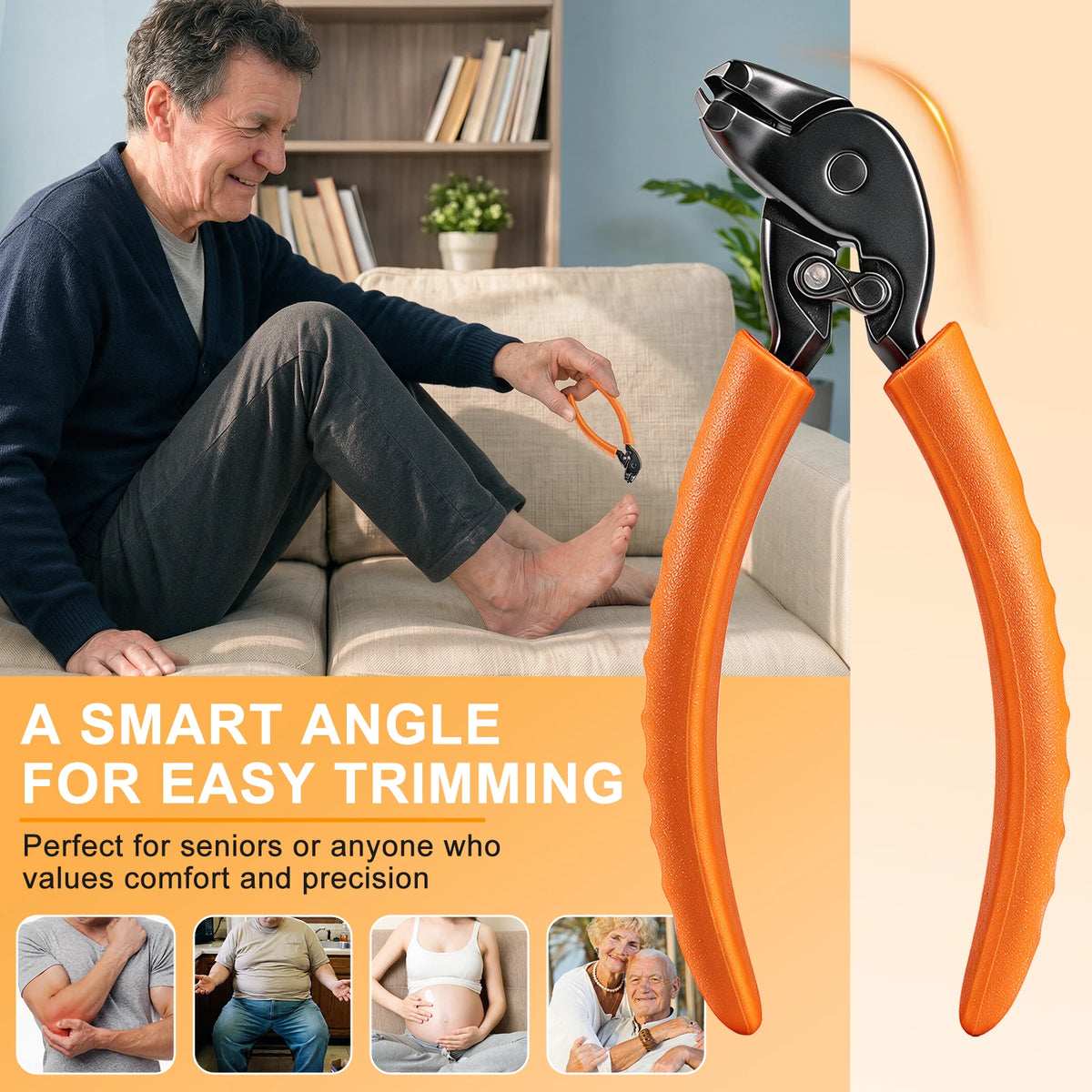 Nail Clippers - Nail Clippers For Seniors  | DRMODE Cobra 4