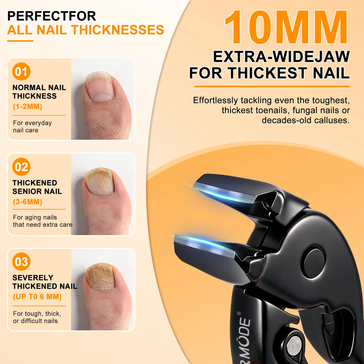 Nail Clippers - Nail Clippers For Seniors  | DRMODE Cobra 4