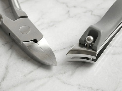 HANGWENG Edgy Angled Finger Nail Cutters for Adult