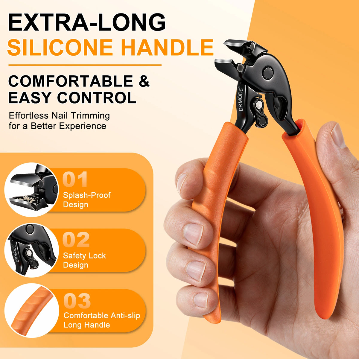 Nail Clippers - Nail Clippers For Seniors  | DRMODE Cobra 4