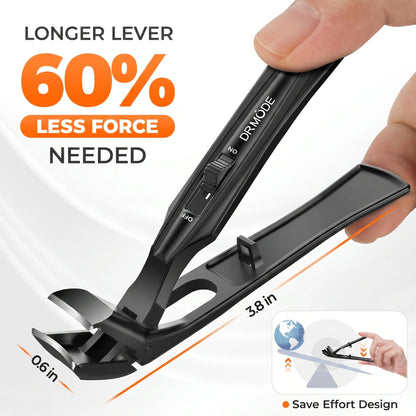 Long Handled Nail Clippers – Safe, Sharp & Easy to Use for Thick Nails | DRMODE Cobra 3